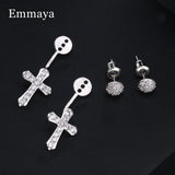 Zirconia Earring Bridal Wedding Party Ornament Female Noble Jewelry