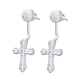 Zirconia Earring Bridal Wedding Party Ornament Female Noble Jewelry