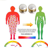 Edumaision Lympha-Circurl Magnetic Ear Ornament Zunis Acupressure Earrings