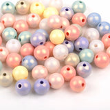 Macaron Acrylic Beads Round Spacer for Jewelry Making DIY Bracelet Necklace