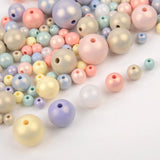 Macaron Acrylic Beads Round Spacer for Jewelry Making DIY Bracelet Necklace