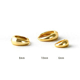 925 Sterling Silver Hoop Earring For Women Mutiple Size Round Circle Earrings