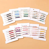 5Pcs Natural Stone Beads Hair Clips 4mm Beaded Hairpins for Women Girls Jewelry