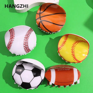 Y2K Sports Hair Clip Set for Women Girls