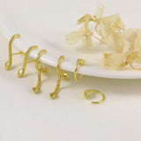 925 Silver Snake Shaped Stud Earrings for Women Punk Style