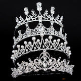 Bridal Crystal Crown Headband Wedding Hair Accessory