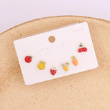 Fruit Earring Set for Women - Elegant Jewelry Sets
