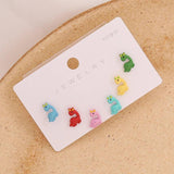 Whale Starfish Butterfly Jewelry Set Earrings