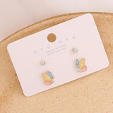 Whale Starfish Butterfly Jewelry Set Earrings