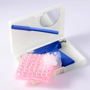 Professional Safety Ear Piercing Gun Set Stainless Steel Body Piercing Tool