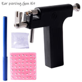Professional Safety Ear Piercing Gun Set Stainless Steel Body Piercing Tool