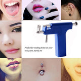 Professional Safety Ear Piercing Gun Set Stainless Steel Body Piercing Tool