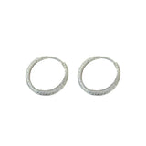 925 Sterling Silver Vintage Shinning Earrings For Women