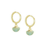 Boho Hoop Earrings Set for Women Retro Piercing Ear Cuffs Stud Dangle Jewelry