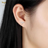 Dragonfly Earrings Set Stainless Steel Piercing Jewelry 12 Pairs