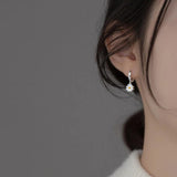 925 Sterling Silver Vintage Daisy Earrings for Women Girl Jewelry