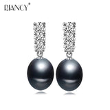 Freshwater Pearl Stud Earrings 925 Sterling Silver Wedding