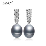Freshwater Pearl Stud Earrings 925 Sterling Silver Wedding