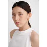 Stainless Steel Twist Hoop Earrings 18K Plated Jewelry Geometric Summer Gift