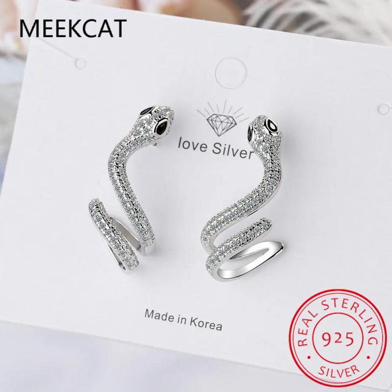 Bohemian Snake Stud Earrings for Women Party Animal Jewelry