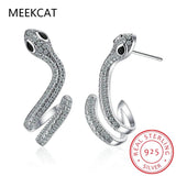 Bohemian Snake Stud Earrings for Women Party Animal Jewelry