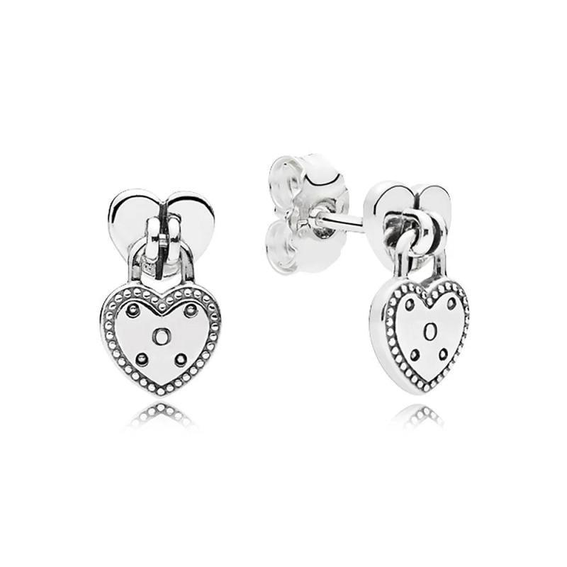 925 Silver Flower Star Bee Crown Butterfly Earrings for Women
