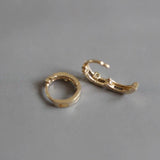 925 Silver Zircon Round Earrings Classic Goddess Jewelry Gift