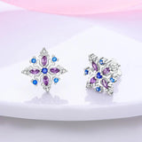 925 Sterling Silver Unicorn Stud Earrings for Little Girl