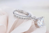 925 Silver Earrings CZ Drop Earrings For Women