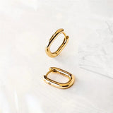 Copper Silver Earring Women Hoop Zirconia Cartilage