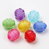 50Pcs Multicolor Acrylic Smiling Irregular Beads For DIY Bracelet