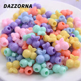 Fruit Shape Acrylic Beads for DIY Necklace Bracelet, 6 Colors, 50-300Pcs/Pack