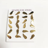 12 Pairs Titanium Mini Stud Earrings Set for Women Kids