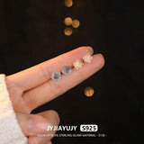 Sterling Silver Flower Rose Multilayer Petal Earrings