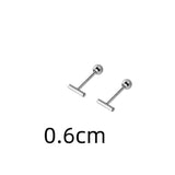 925 Sterling Stick Minimalist Woman Earring