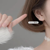 925 Sterling Stick Minimalist Woman Earring