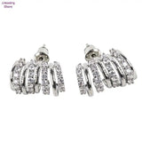 Silver Claws Stud Earrings for Women