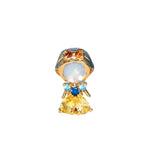 925 Silver Sweet Zircon Stud Earrings For Women Girls