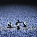3mm Moissanite Diamond Silver 925 Stud Earrings