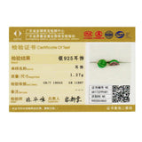 925 Silver Watermelon Fruits Stud Earrings Sterling Silver Jewelry