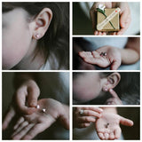 Enamel Heart Star Pet Paw Earrings 925 Sterling Silver Studs
