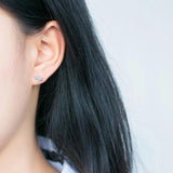 925 Silver Small Dragonfly Stud Earrings for Girls & Kids