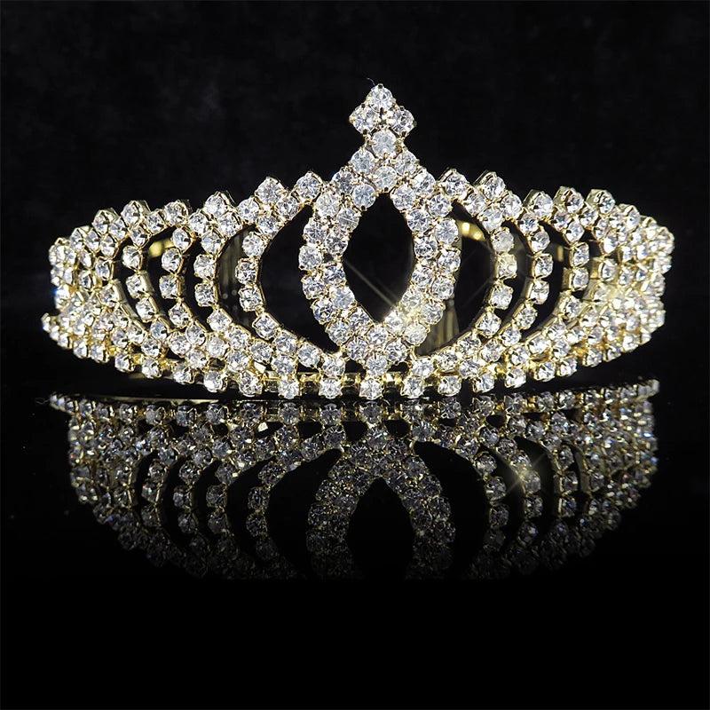 Crystal Rhinestone Bridal Tiara Wedding Hair Accessories