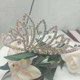 Bridal Princess Tiara Wedding Hair Jewelry Rhinestone Crown Headband