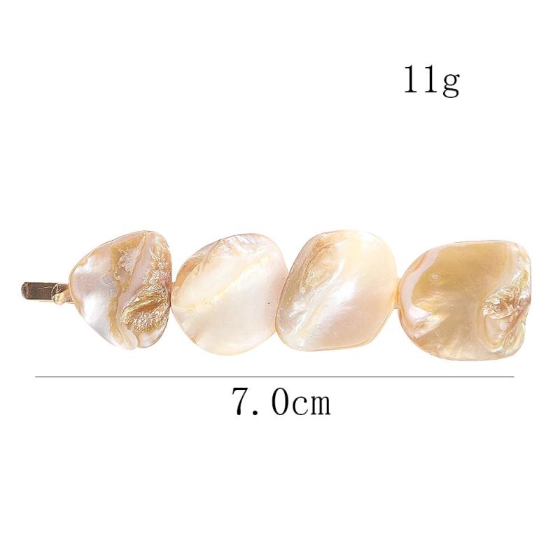 Mother of Pearl Baroque Freshwater Pearls Hairpin