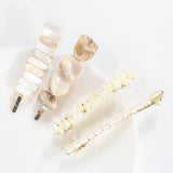 Mother of Pearl Baroque Freshwater Pearls Hairpin