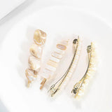 Mother of Pearl Baroque Freshwater Pearls Hairpin
