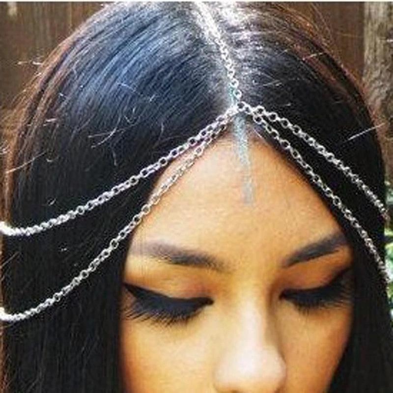 Bridal Headband Wedding Party Hair Tiara Boho Accessories