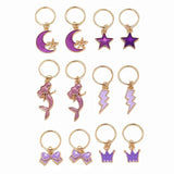 Colorful Star Shell Hairpin Charms Beads Enamel Jewelry