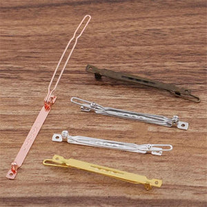 20pcs Vintage Hair Jewelry Rose Hairpins DIY Hairwear Craft